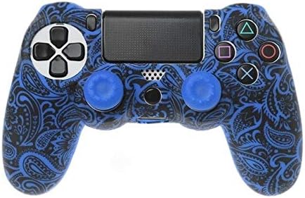 Protective Cover Gamepad Sleeve Case Analog Thumb Grip Stick Cap Soft Silicone Skin Waterproof Anti-Slip for PlayStation 4 PS4 C