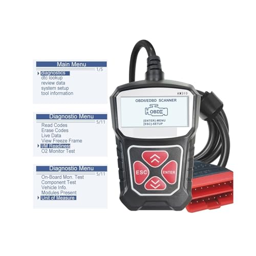 Luz verificación del motor encendida solución con lector falla OBD2 5