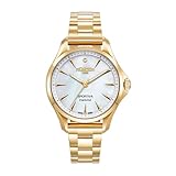Roamer - Orologio Sportiva - Quartz movimento dell'orologio - Larghezza della cassa: 36 mm - Acciaio inossidabile - White - Gold - 5 ATM