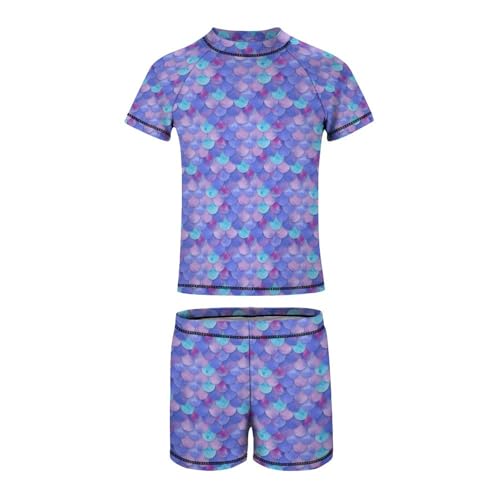 Galaxy MermaidChildren's Swimsuits Boys Two Piece Suit7-9Y（120cm）2