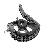 Diseño de doble cadena: con un diseño de doble cadena, ofrece mayor estabilidad y suavidad, mejorando la precisión de interpretación, pedal de doble bombo, pedal de bombo