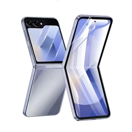 【3 Piezas】 Protector de Pantalla para Teléfono plegable Samsung Galaxy Z Flip6 /Flip 6 /Flip7 FE/Flip 7 FE (6.7