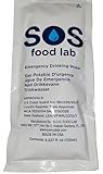 SOS Emergency Water Packets - 3 Day/72 Hour Supply (12 Packets)( 4.227 fl Oz/125 ml)