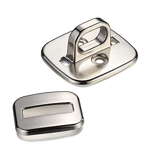 Bubefskd Base Sicurezza Antifurto Per Notebook Serratura Portatile Con Piastra Fissa Quadrata Con Piastra Ancoraggio Sicurezza Antifurto Serratura Computer - 7