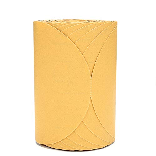 3M Stikit Gold Paper Disc Roll, 216U, 49918, 6 in, P180 grade, 175 Discs Per Roll, Automotive Abrasive Disc