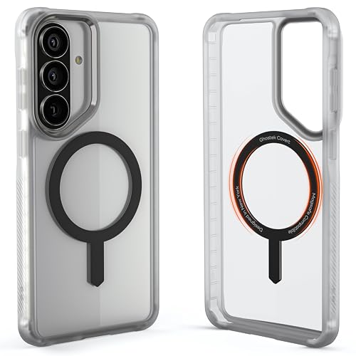Image of Ghostek Covert Clear Galaxy S26 Plus Case MagSafe Compatible with Magnetic Ring, Slim Thin Shockproof Phone Cover Designed for 2026 Samsung S26+ (6.7 inch) (Clear Matte)