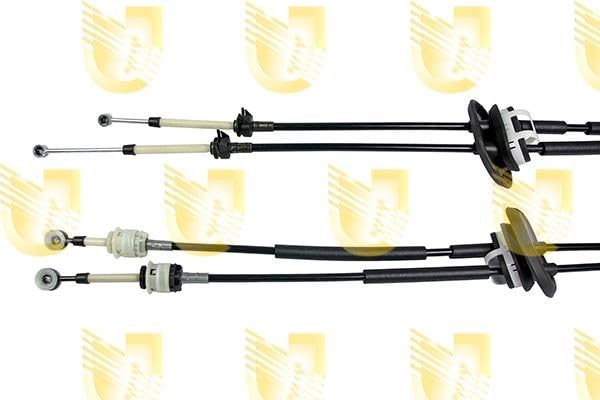 Cable control cambio Peugeot 207 1.6 HDI Unigom 491207 mecanismo de transmisión manual