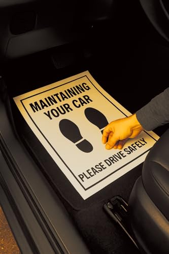 Image of Durable Car Floor Mat - Easy-to-Use Paper Protection, Stylish Car Floor Paper Mats for Clean, Mess-Free Rides, Top-Grade Car Floor Mats - Disposable and Reliable.