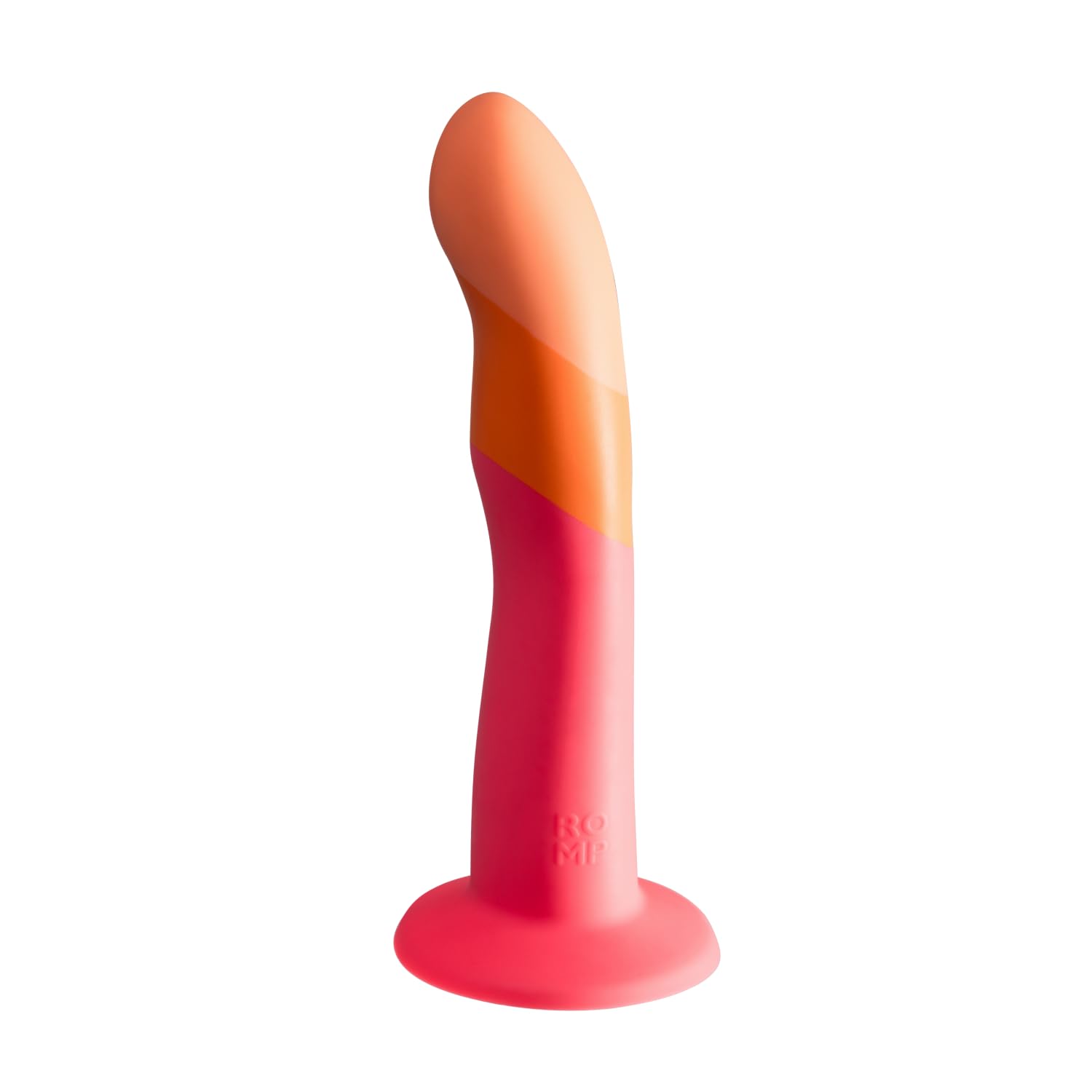 ROMP Dizi Dildo non realistico - Dildo in silicone da 7 pollici - Compatibile con i vibratori Bullet - Dildo P-Spot e G-Spot - Dildo a ventosa con imbracatura - Giocattolo sessuale per adulti