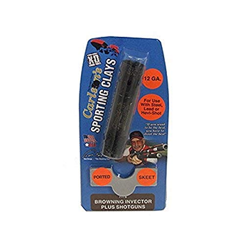 Carlsons Choke Tubes 12 Gauge for Browning Invector Plus [ Skeet | 0.735 Diameter ] Stainless Steel | Ported Sporting Clays Choke Tube | Made in USA