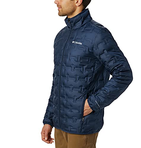 Columbia Men's Delta Ridge Down Jacket, Collegiate Navy, Small #TOP3