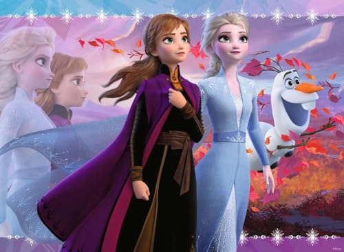Ravensburger 12868 Disney Frozen 2 - Strong Sisters | 100-Piece Glitter Jigsaw Puzzle thumb #1