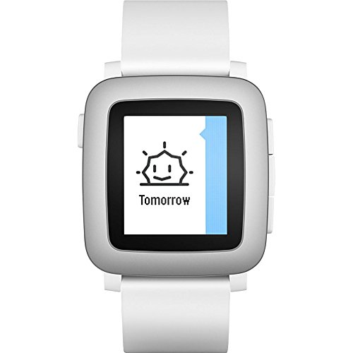 pebble Time Smartwatch White