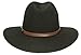 Akubra Coober Pedy Opal Hair Felt Hat Women/Men Black 6 5/8