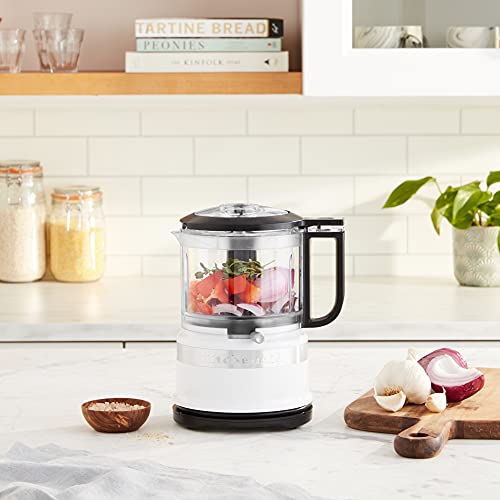Image of KitchenAid KFC3516WH 3.5 Cup Food Chopper, White (Pack of 2)