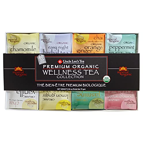 Uncle Lee’s Imperial Premium Organic Tea Gift Set, Traditional &