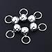 YARNOW 20Pcs Bells for Cats and Dogs Durable Metal Accessories with Quick Release Buckle for Daily Use and Tracking Pets
