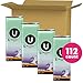 U by Kotex Clean & Secure Overnight Maxi Pads, 112 Count (4 Packs of 28) (Packaging May Vary)