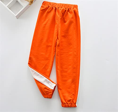 Kids Jogger Pants for Toddler Elastic Waist Y2k Sweatpants Solid Color Loose Baggy Casual Trousers Soft Comfy Clothes2