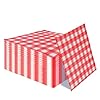   SietDESEO-50-Pieces-3-ply-Red-Gingham-Napkins-Guest-Hand-Towels-Cocktail-Napkins-Paper-Napkins-for-Dinner-Wedding-Birthday-Party-Beverage-Napkins-Disposable