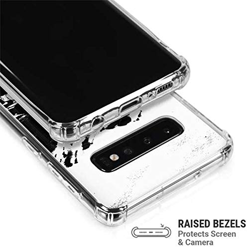 Skinit Clear Phone Case Compatible With Samsung Galaxy S10 - Officially Licensed Dragon Ball Z Vegeta Wasteland Design #TOP3