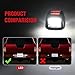Nilight License Plate Lights Compatible with 2007 2008 2009 2010 2011 2012 2013 2014 2015 2016 2017 2018 2019 2020 2021 Nissan Frontier Navara D40 2007-2015 Titan Armada Xterra Red OLED Neon Tube