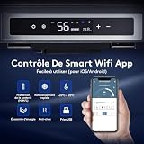 AAOBOSI Drawer Refrigerator 31L Campervan Fridge with APP Control, 12V Freezer -20°C to 20°C, Car Fridge for Travel, Camping, Road Trips, Truck, Van, SUV - 8