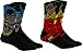 Batman & Robin Men's Casual Crew Sock Set - Pack of 2 (Men's Shoe Size 6-12)