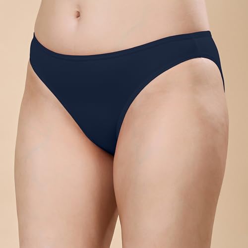 Image of London Hills Panty Set for Women Super Combed 100% Pure Cotton | Underwear for Women Combo | Seamless Panties for Woman | Lingerie for Women's Combo | Hipster Panty'| Pack of 3, Colors May Vary