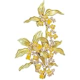 This brooches for women are characterized by its vibrant colors and sturdiness. It offers a safe and cozy fit even during extended periods of wear, constantly elevating your air of refinement and spotlighting your distinctive personal style