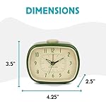 Kikkerland Retro Green Decorative Alarm