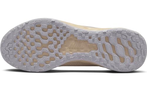 Image of Nike Revolution 6 NN-Oatmeal /Gridiron-Oxygen PURPLE-DC3728-101-13UK