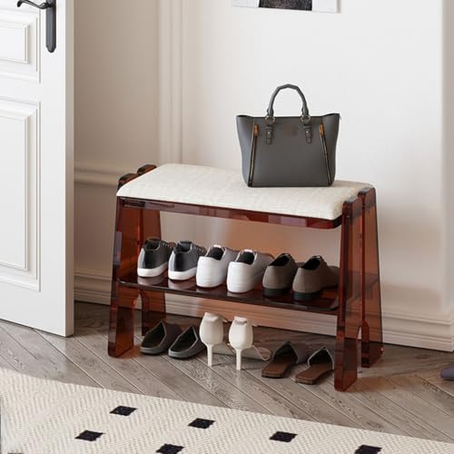 Banc à chaussures entrée contre le désordre : le long tabouret idéal