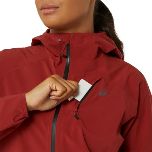 Image of ASICS Women's Polyester Blend Standard Length Standard Length Standard Length Sports Jacket