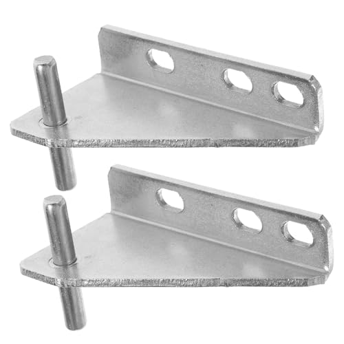 VILLCASE 2pezzi Cerniera Per Congelatore in Acciaio Inossidabile Cerniera Per Porta Frigorifero Sostitutiva Per Congelatore Accessorio Riparazione Per Porta Professionale