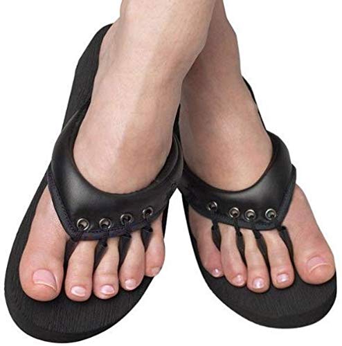 Yoga Sandals®, Originals, Black, Large (8 - 9.5), Overal Length 10-1/2", 1 Pair2