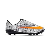 scarpe cr7 bambino  Nike JR Vapor 13 Club CR7 MG PS Scarpe da calcio multicolore – ragazzo, Multicolore (nero, bianco, arancione.), 29.5 EU