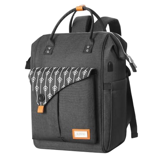 Mochila Mujer con Puerto de USB, Mochila para Portátil 15,6 Pulgadas, Multifuncional Mochila Portátil para Negocio, Viaje, Trabajo