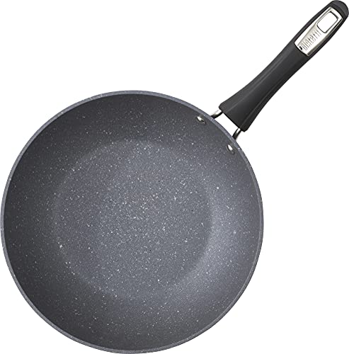 bialetti nonstick pan - Bialetti Impact, 11 in. Stir Fry Pan, Gray