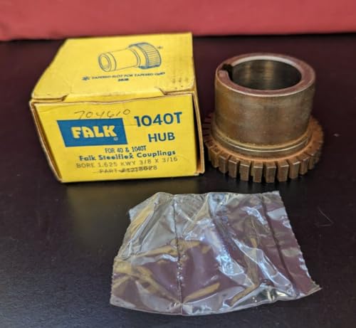 Falk 1040T Hub for 40 & 1040T Steelflex Couplings 1.625 Bore 3/8 x 3/16 Keyway