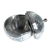 JUYAXIN パーティー エッセンシャル ディスコ ボール 飲料 クーラー 反射 ミラー アイス バケツ 容器 カクテル パーティー ベアウェア アイス バレル 反射 ビール ワインクーラー