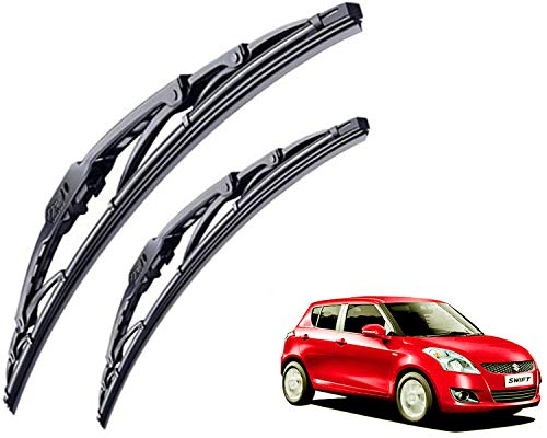 Image of WolkomHome High Performance OE Car Wiper Blade Replacement set of 2 Pc Right 20 inch Left 19 inch for Maruti Suzuki Swift Type-3