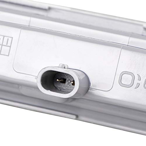 1 par de luzes LED para corrida diurna esquerda direita DRL compatível com Mercedes W204 S204 C180 C