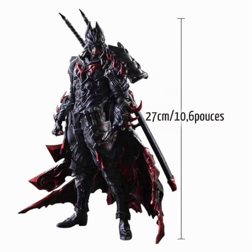 Fuwraixis Figurines d'action de Anime Samouraï|Chevalier rétro Modèle de Personnage|Multiples Poses de Mains interchangeables et Accessoires d'armes|Collectionner des Objets décoratifs – vue 2