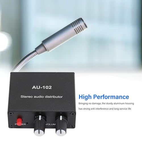 Amplificador de sonido de 2 canales mini preamplificador estéreo para sistemas de hogar 7