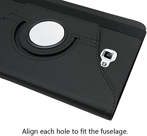 Hious Case for Samsung Galaxy Tab A 10.1 (SM-T580/T585/T587), Galaxy Tab A6 10.1 case PU Leather Business Folio Cover Standing Protective Cover Multi-angle Pocket for Tab A 10.1 2016