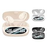 Wireless Earbuds Open-Ear-Earbud Wireless Bluetooth 5.3 with 36 H Playback, Ergonomic Lightweight Clip-On Headphones, Small Bone Conduction Earphones, IPX7, for Sports, Fitness, Running and Workouts