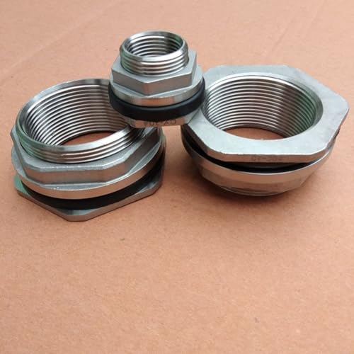 Homebrew Equipment Zuverlässige schweißfreie Schottverschraubungen aus 304 Edelstahl (1/2)