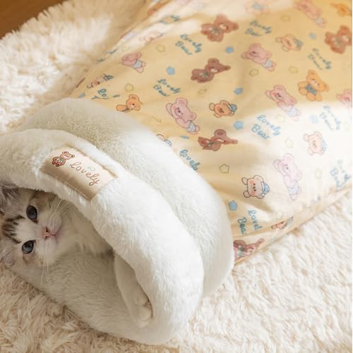 Lit de couchage pour chat confortable pour chiots et petits animaux - 4