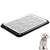 Mifoci 1 Pcs Dog Pee Pad Holder Potty Tray Portable Dog Litter Box Toilet Training for Small Medium Large Pet Puppy Indoor Outdoor